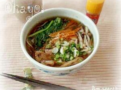 ☆★朝食蕎麦♪★☆